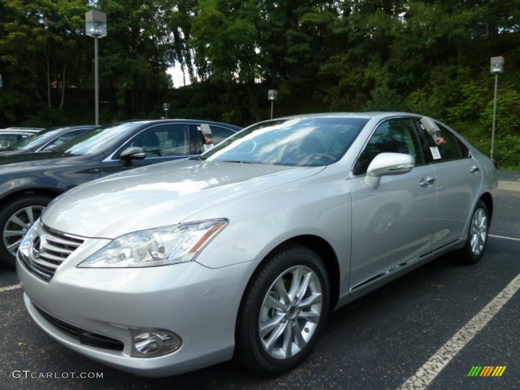 2011 ES 350 - Tungsten Pearl / Black photo #2