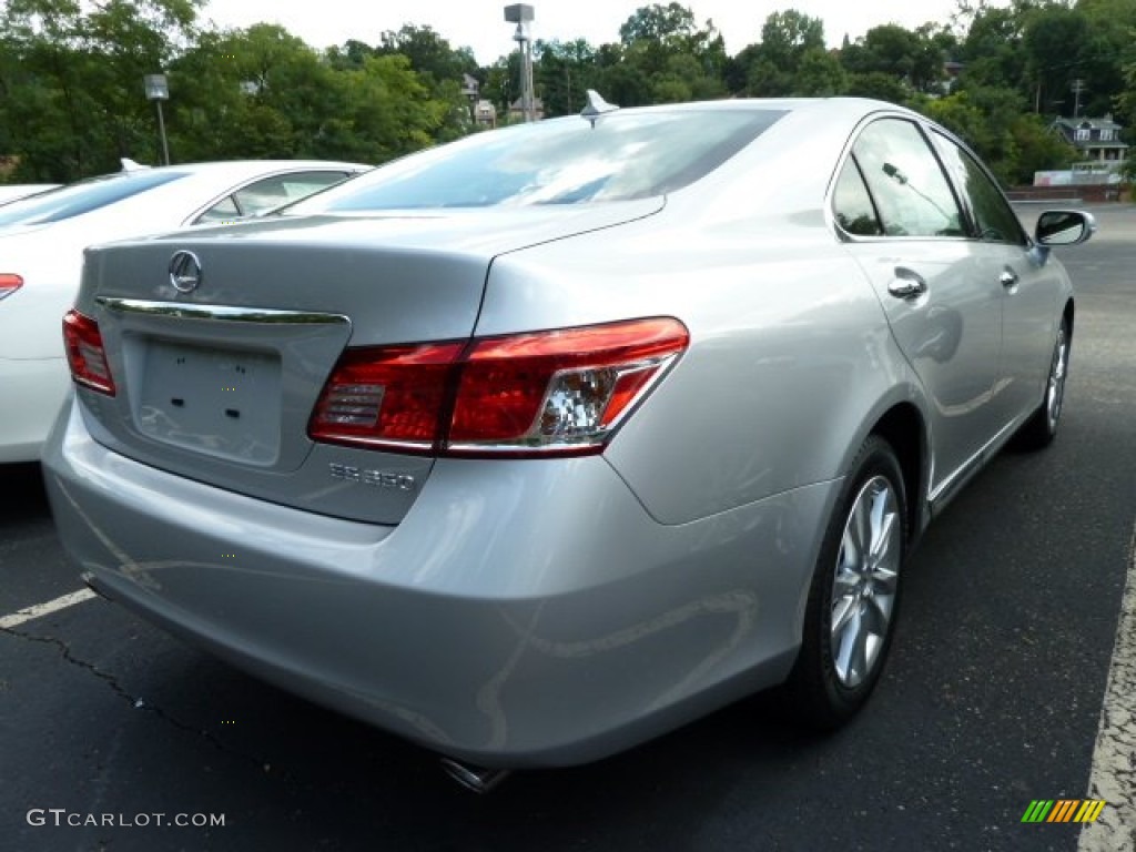2011 ES 350 - Tungsten Pearl / Black photo #6
