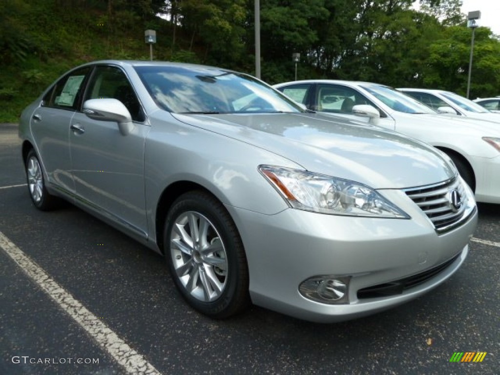 2011 ES 350 - Tungsten Pearl / Black photo #7