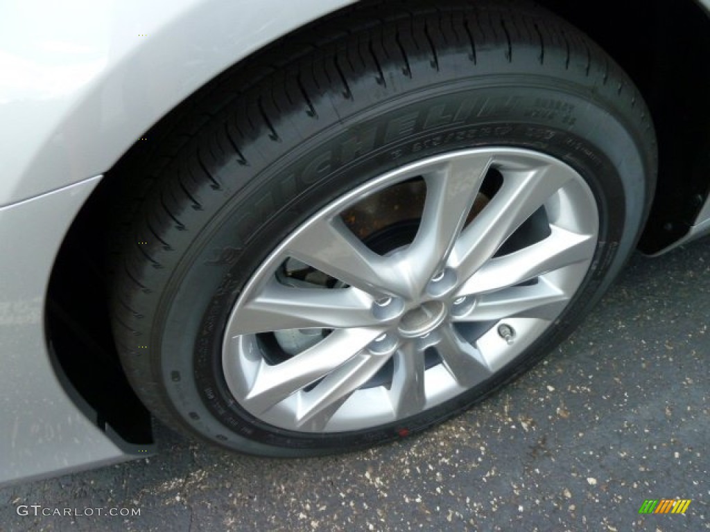 2011 ES 350 - Tungsten Pearl / Black photo #10