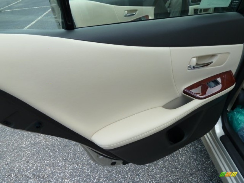 2011 HS 250h Hybrid Premium - Satin Cashmere Metallic / Parchment/Brown Walnut photo #13