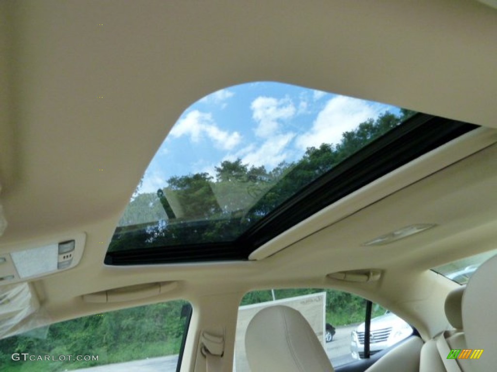 2011 HS 250h Hybrid Premium - Satin Cashmere Metallic / Parchment/Brown Walnut photo #16