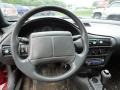 Light Gray 1997 Chevrolet Cavalier Z24 Coupe Steering Wheel