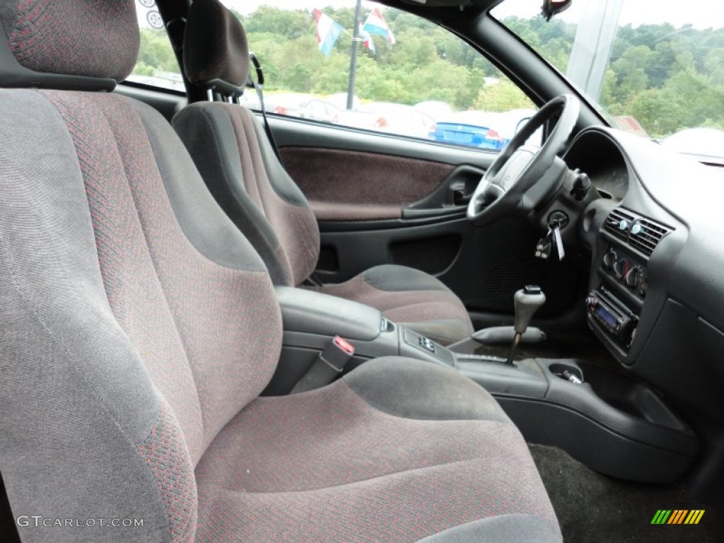 Light Gray Interior 1997 Chevrolet Cavalier Z24 Coupe Photo #53894054