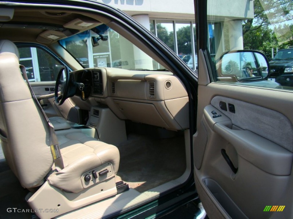 2001 Silverado 2500HD LT Extended Cab 4x4 - Forest Green Metallic / Tan photo #39