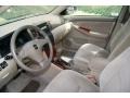 Beige 2007 Toyota Corolla LE Interior Color