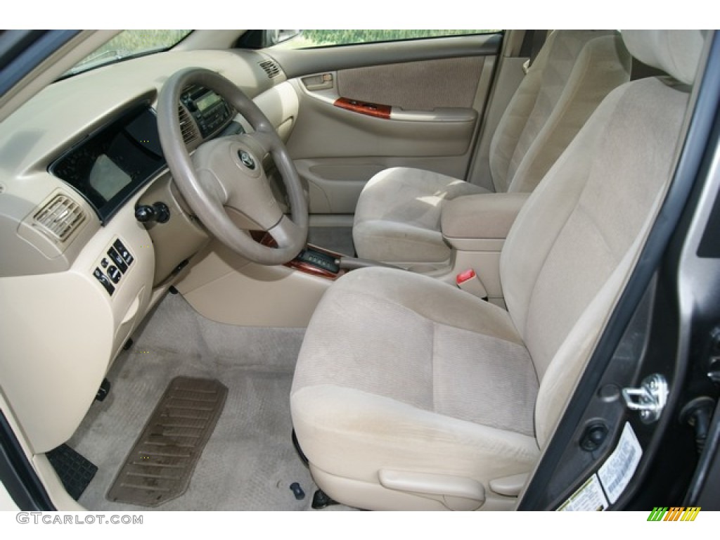 Beige Interior 2007 Toyota Corolla Le Photo 53894402