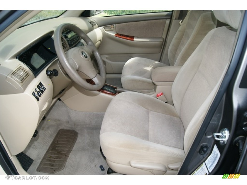 Beige Interior 2007 Toyota Corolla LE Photo #53894402