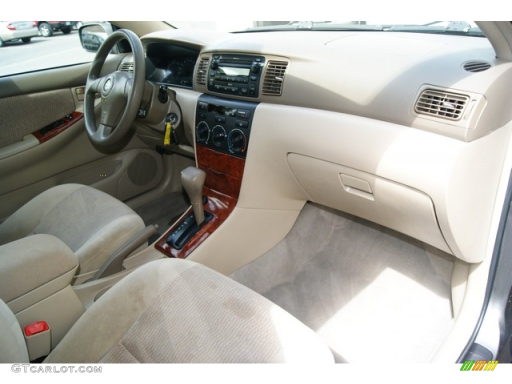 2007 Toyota Corolla LE Beige Dashboard Photo #53894447