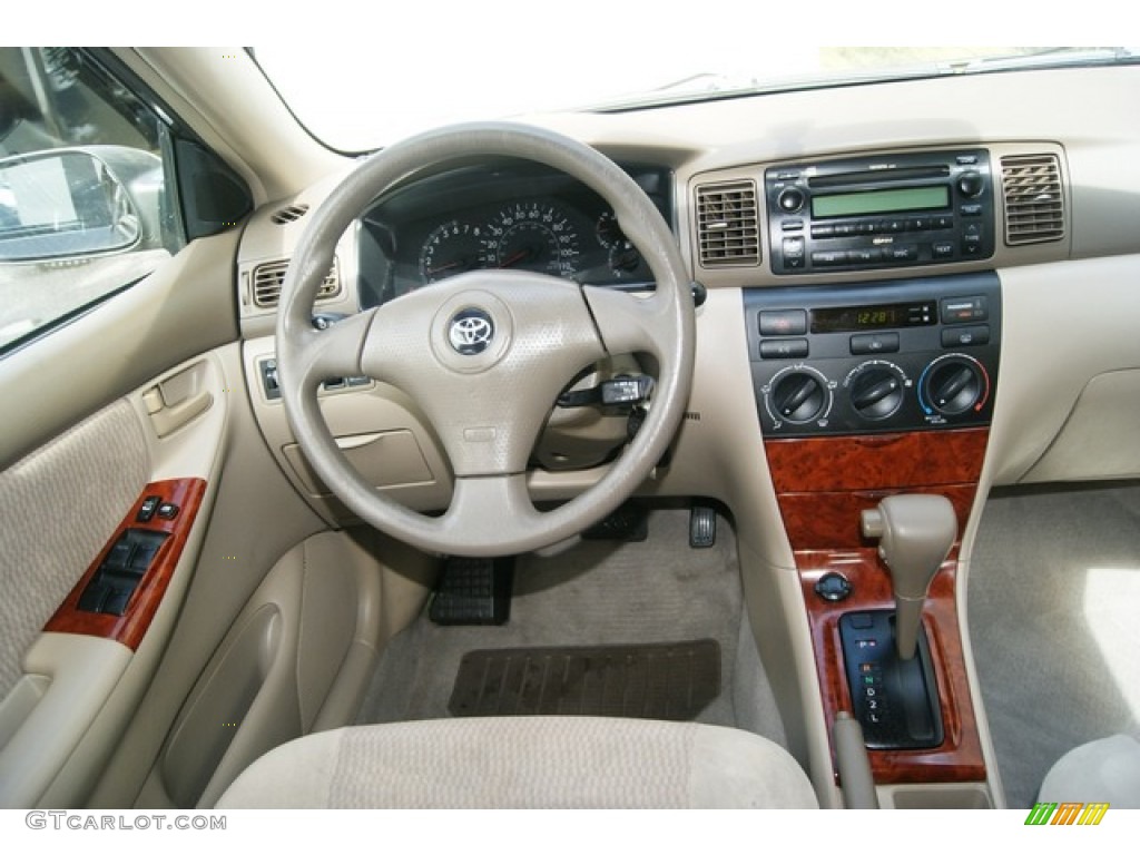 2007 Toyota Corolla LE Beige Dashboard Photo #53894510