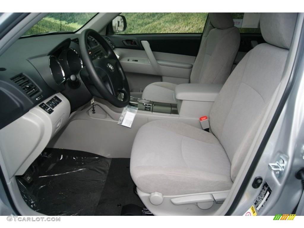 Ash Interior 2012 Toyota Highlander V6 4WD Photo #53894642