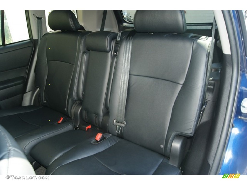 Black Interior 2012 Toyota Highlander SE 4WD Photo #53894809