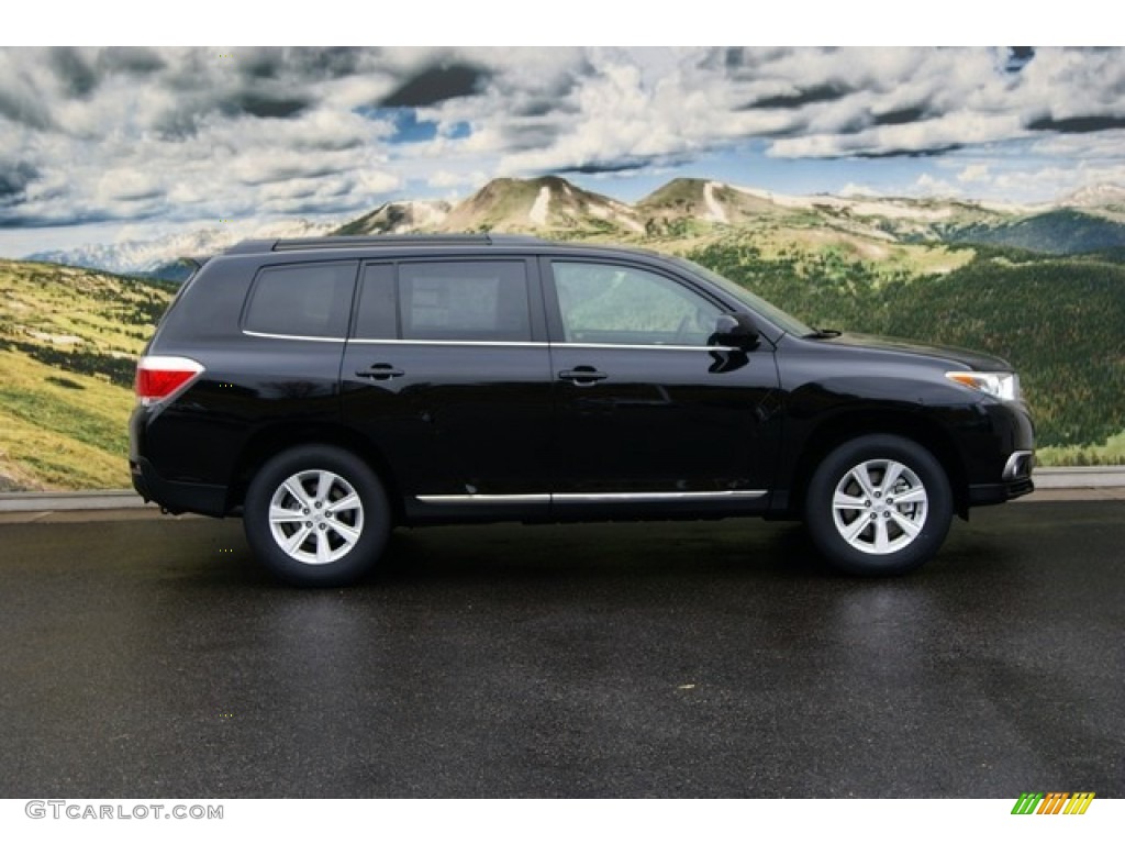 Black 2012 Toyota Highlander SE 4WD Exterior Photo #53894882