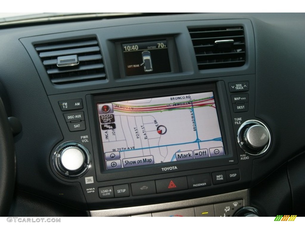 2012 Highlander SE 4WD - Magnetic Gray Metallic / Black photo #14