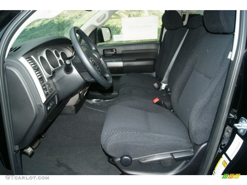 Black Interior 2011 Toyota Tundra SR5 CrewMax 4x4 Photo #53895317