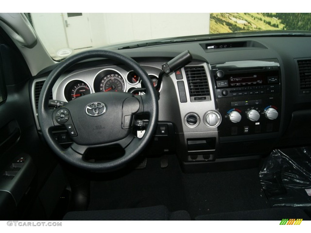 2011 Toyota Tundra SR5 CrewMax 4x4 Black Dashboard Photo #53895353