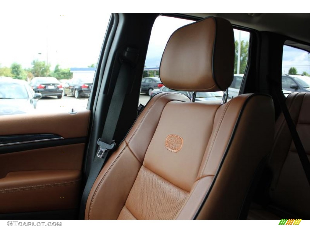 2011 Grand Cherokee Overland Summit 4x4 - Brilliant Black Crystal Pearl / New Saddle/Black photo #29