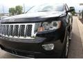 2011 Brilliant Black Crystal Pearl Jeep Grand Cherokee Overland Summit 4x4  photo #37