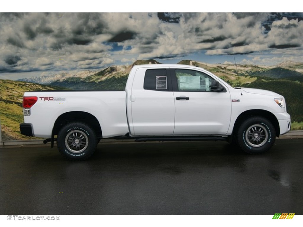 2011 Tundra TRD Rock Warrior Double Cab 4x4 - Super White / Black photo #2