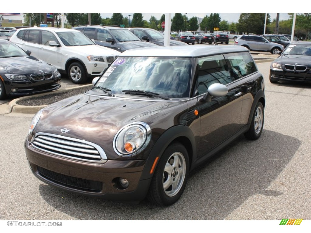 2009 Cooper Clubman - Hot Chocolate / Punch Carbon Black Leather photo #1