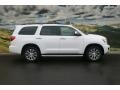 Super White 2011 Toyota Sequoia Limited 4WD Exterior