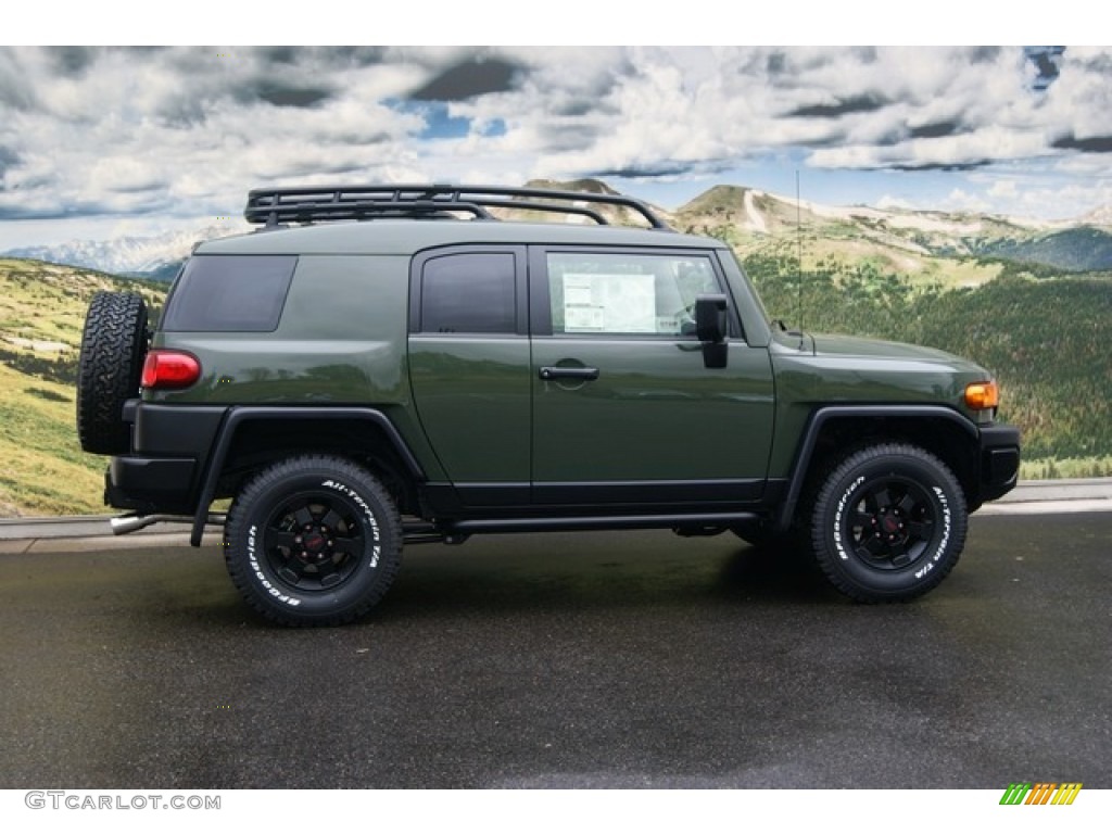 Army Green 2011 Toyota FJ Cruiser Trail Teams Special Edition 4WD Exterior Photo #53897015