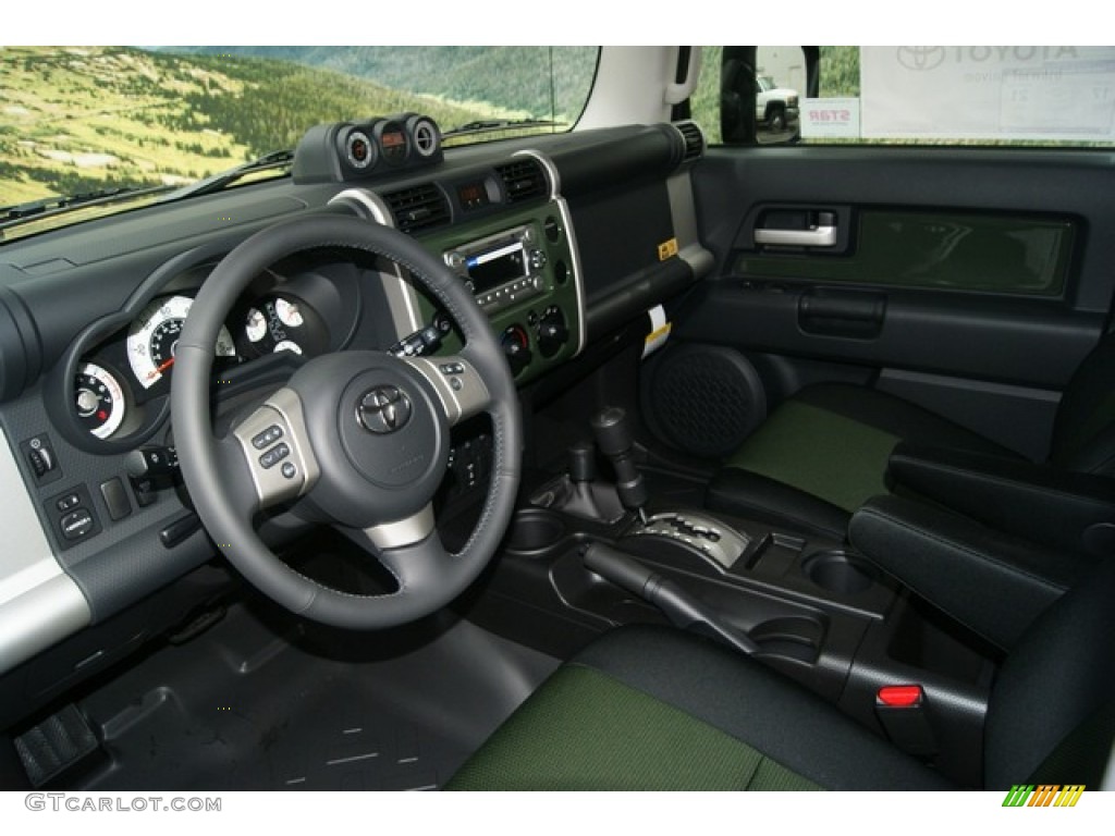 Dark Charcoal Interior 2011 Toyota FJ Cruiser Trail Teams Special Edition 4WD Photo #53897033