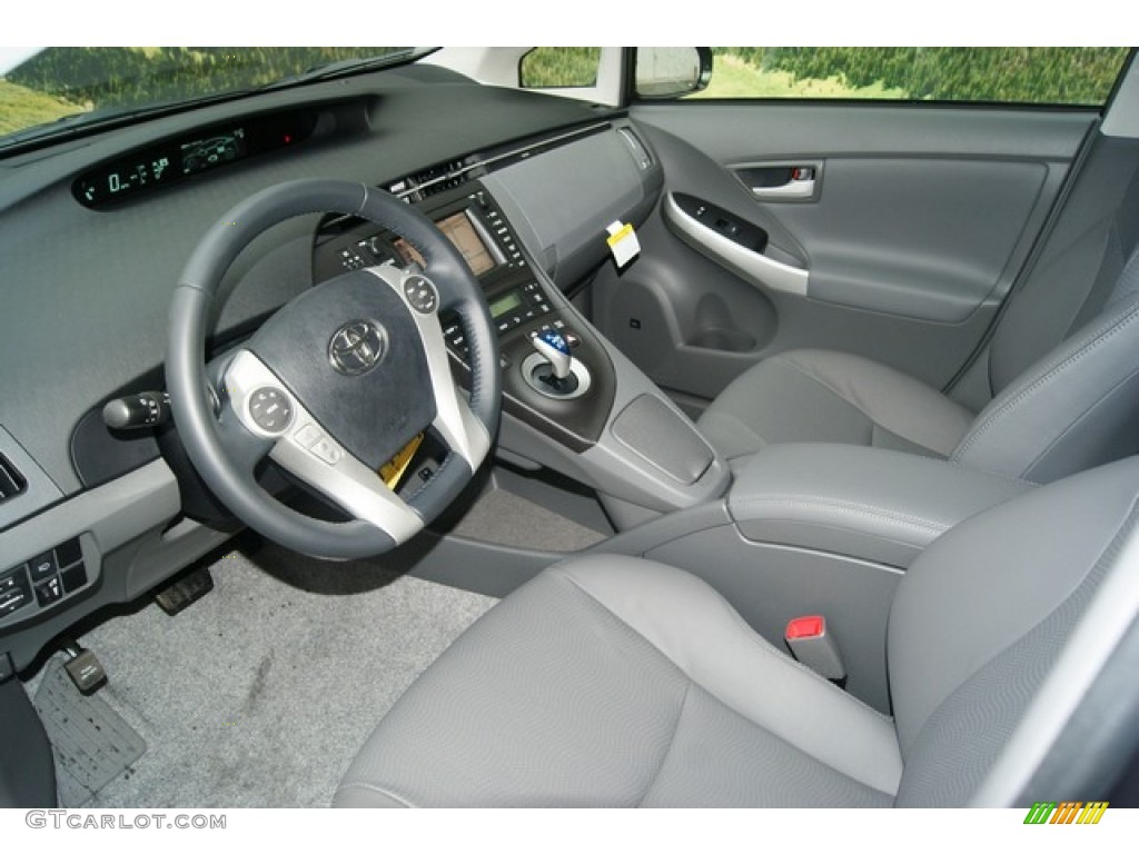Dark Gray Interior 2011 Toyota Prius Hybrid V Photo #53897519