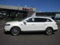 2012 White Platinum Metallic Tri-Coat Lincoln MKT EcoBoost AWD  photo #1
