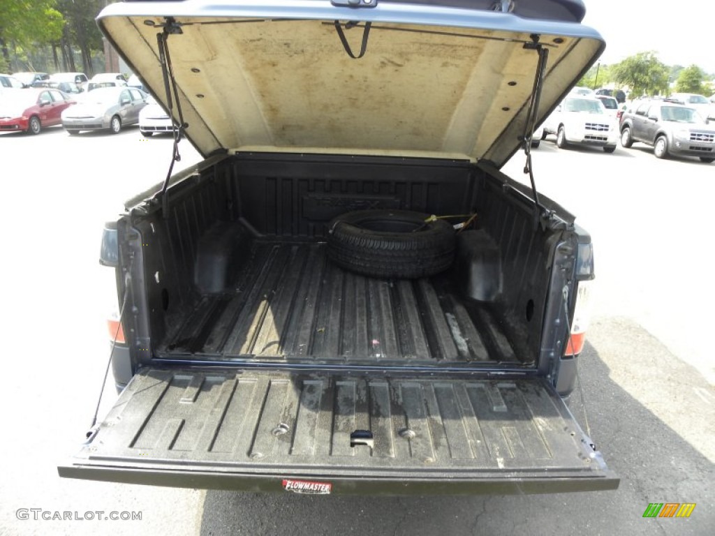2006 F150 Lariat SuperCrew - Medium Wedgewood Blue Metallic / Black photo #34