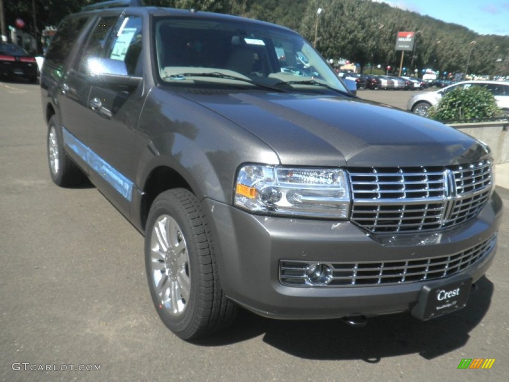 2011 Navigator L 4x4 - Sterling Grey Metallic / Stone photo #4