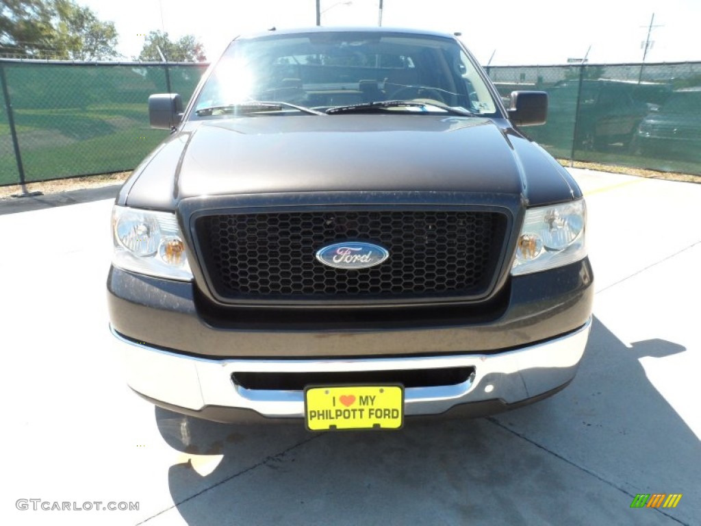 2006 F150 XLT SuperCrew - Dark Stone Metallic / Tan photo #35