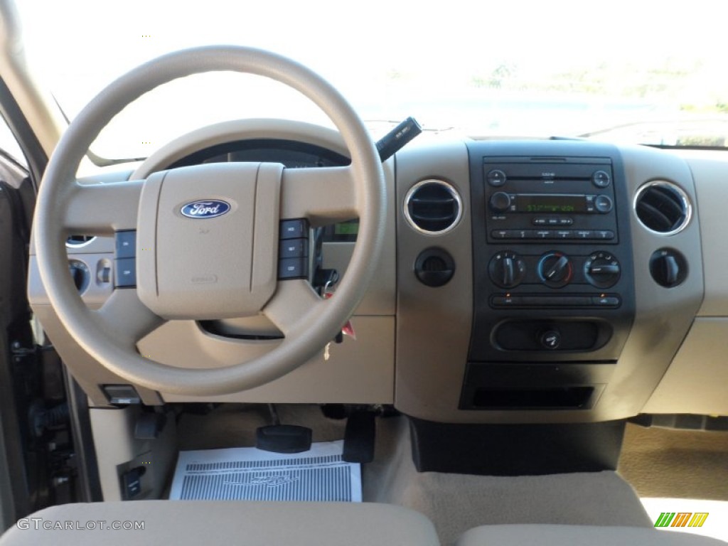 2006 F150 XLT SuperCrew - Dark Stone Metallic / Tan photo #64