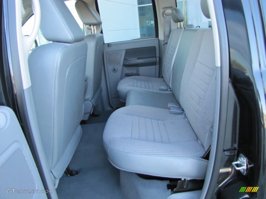 Medium Slate Gray Interior 2008 Dodge Ram 1500 SXT Quad Cab Photo #53899469