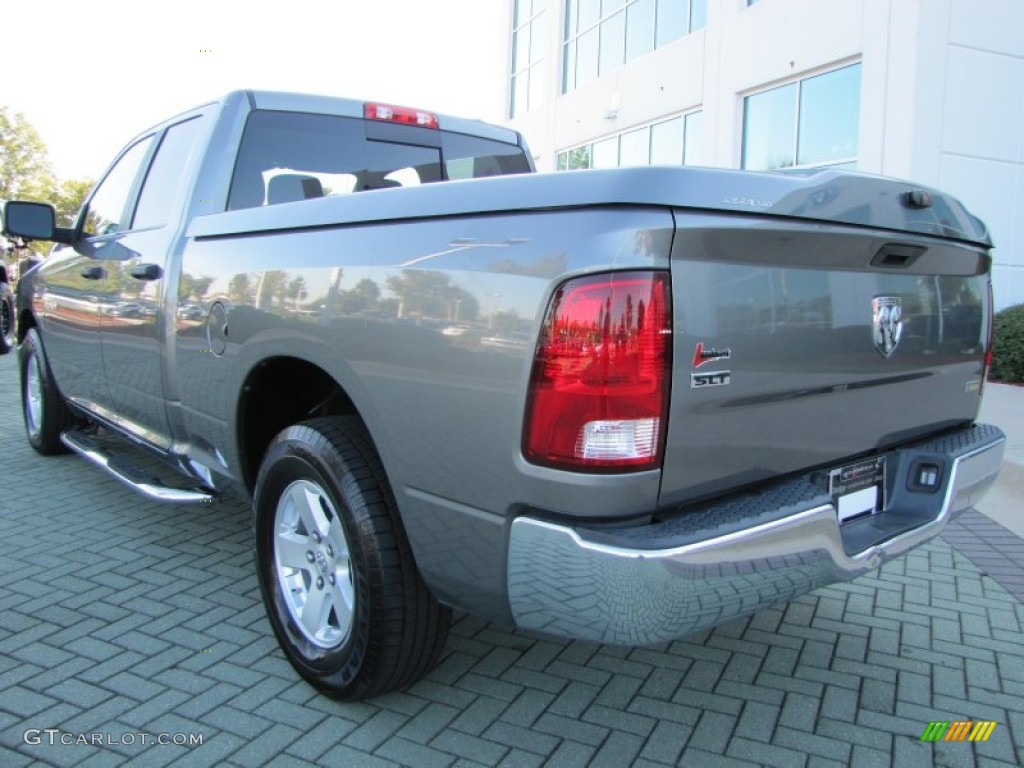 2009 Ram 1500 SLT Quad Cab - Mineral Gray Metallic / Dark Slate/Medium Graystone photo #3