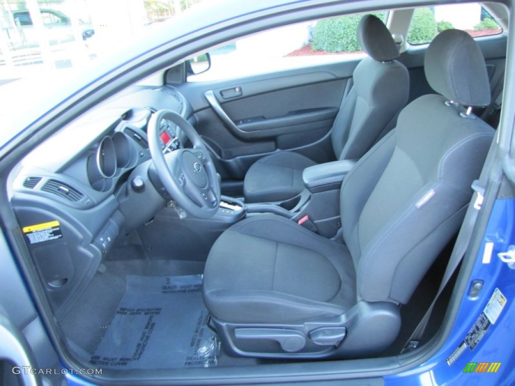 Black Interior 2010 Kia Forte Koup EX Photo #53900012