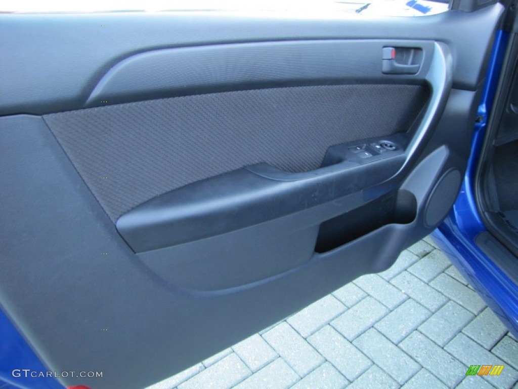 2010 Kia Forte Koup EX Black Door Panel Photo #53900021