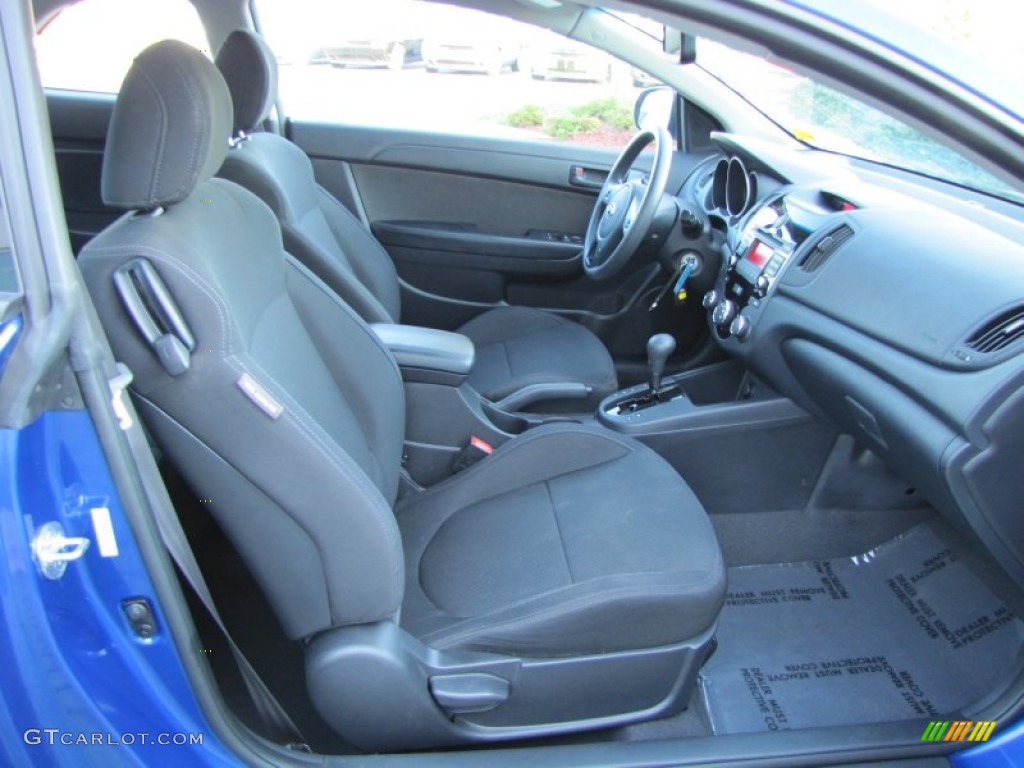 Black Interior 2010 Kia Forte Koup EX Photo #53900045