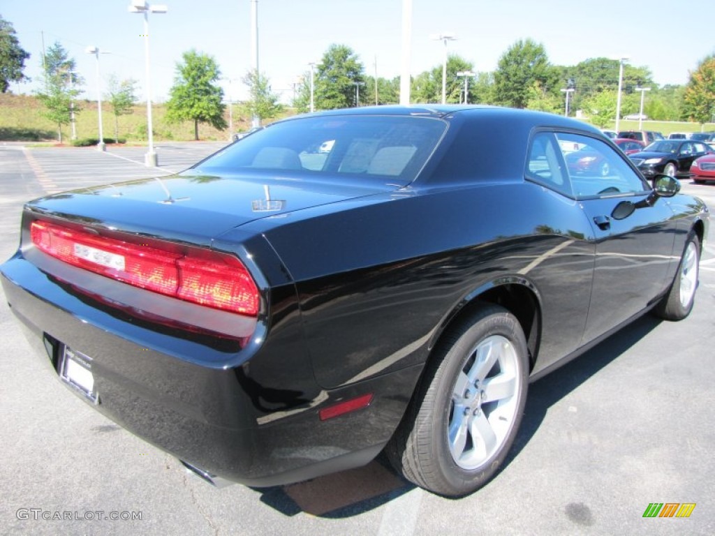 Pitch Black 2012 Dodge Challenger SXT Exterior Photo #53900315