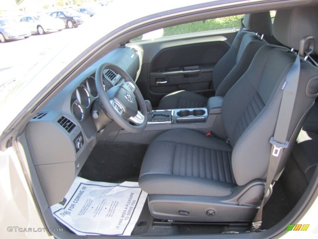 Dark Slate Gray Interior 2012 Dodge Challenger SXT Photo #53900394