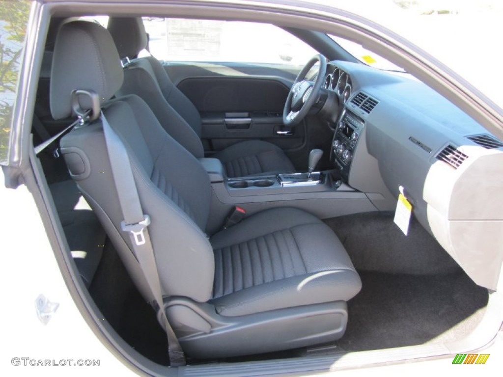 Dark Slate Gray Interior 2012 Dodge Challenger SXT Photo #53900399