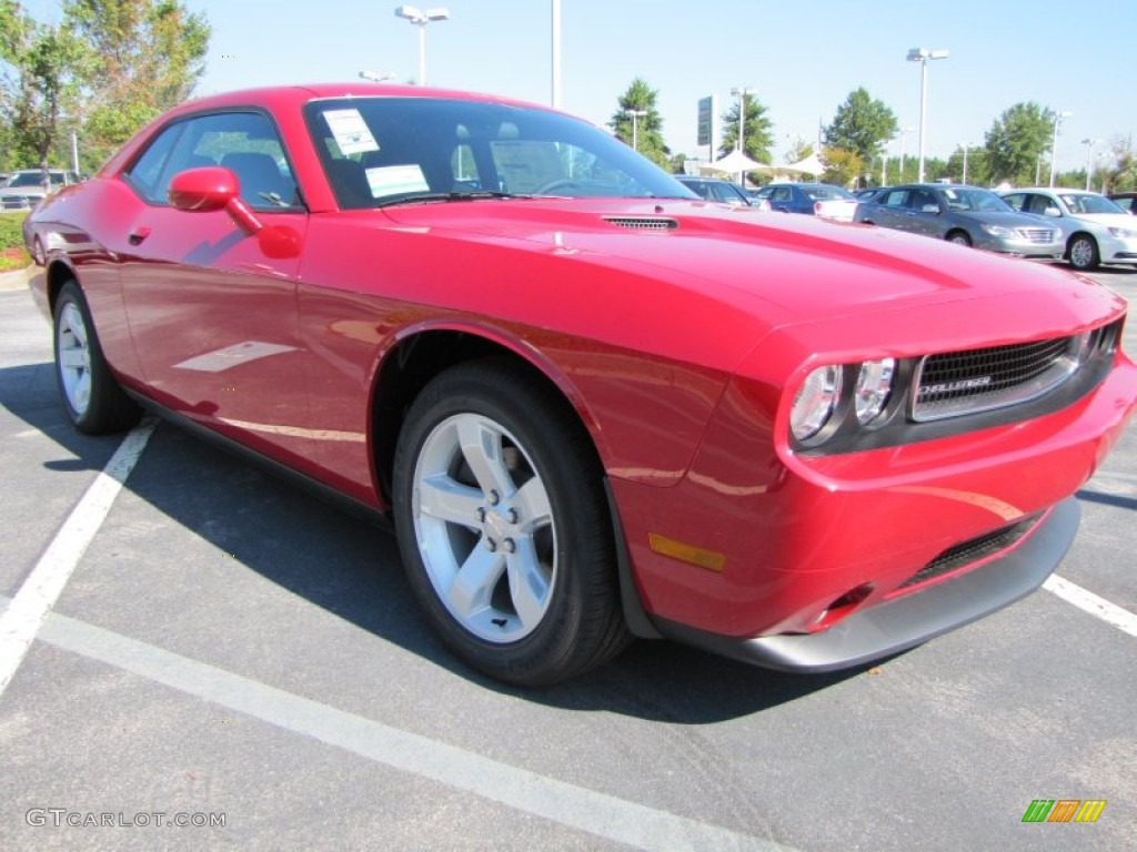 Redline 3 Coat Pearl 2012 Dodge Challenger SXT Exterior Photo #53900705