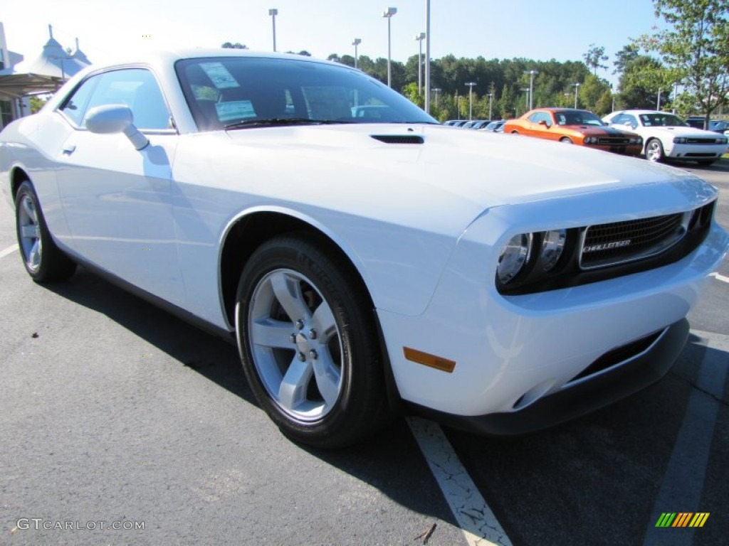 Bright White 2012 Dodge Challenger SXT Exterior Photo #53900765