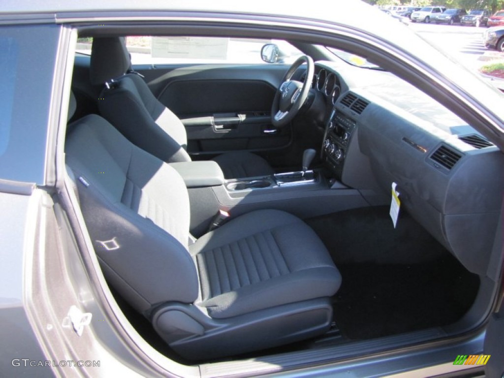 Dark Slate Gray Interior 2012 Dodge Challenger SXT Photo #53900849
