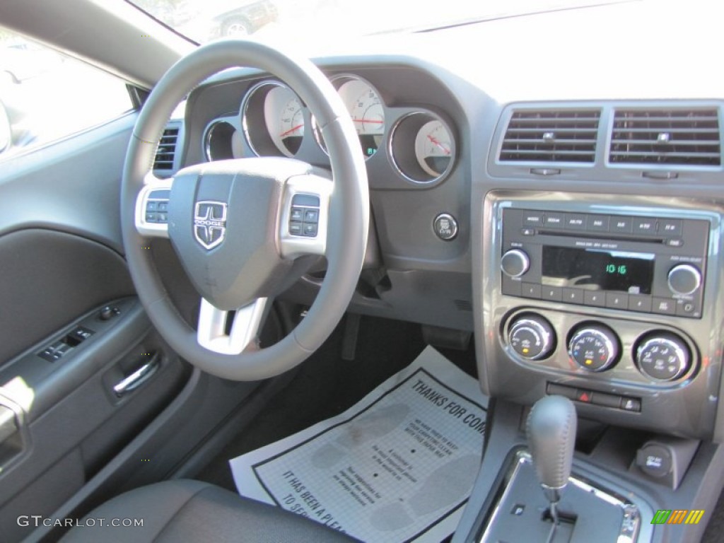 2012 Dodge Challenger SXT Dark Slate Gray Dashboard Photo #53900858