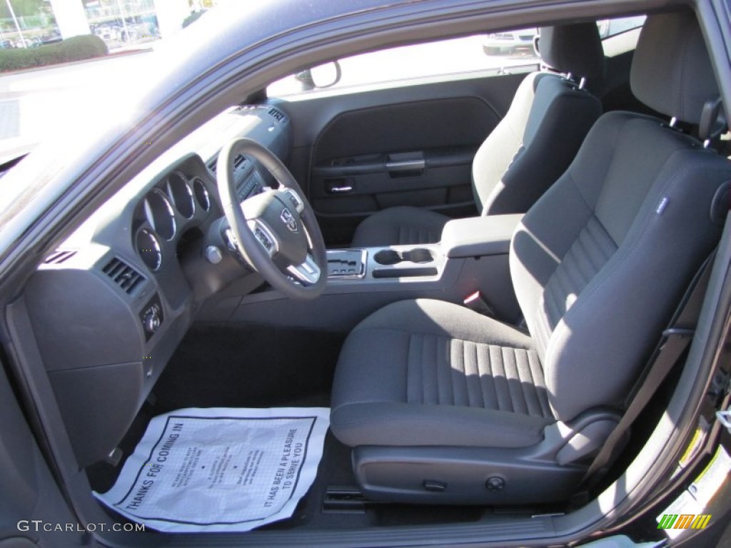 Dark Slate Gray Interior 2012 Dodge Challenger R/T Photo #53900912