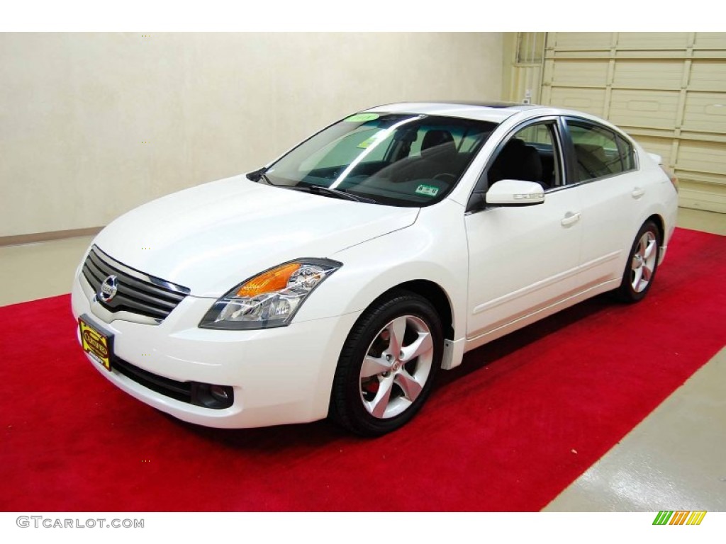 Winter Frost Pearl 2008 Nissan Altima 3.5 SE Exterior Photo #53901223