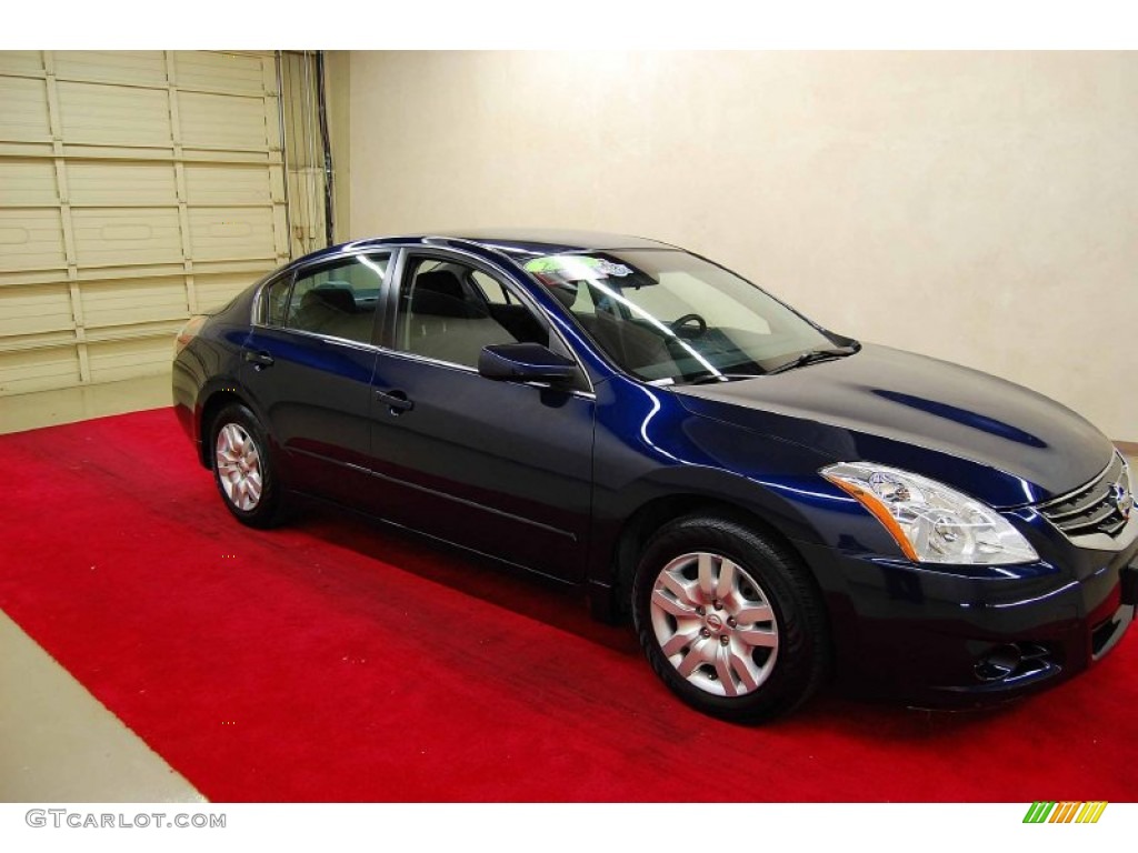 2010 Altima 2.5 S - Navy Blue / Charcoal photo #1