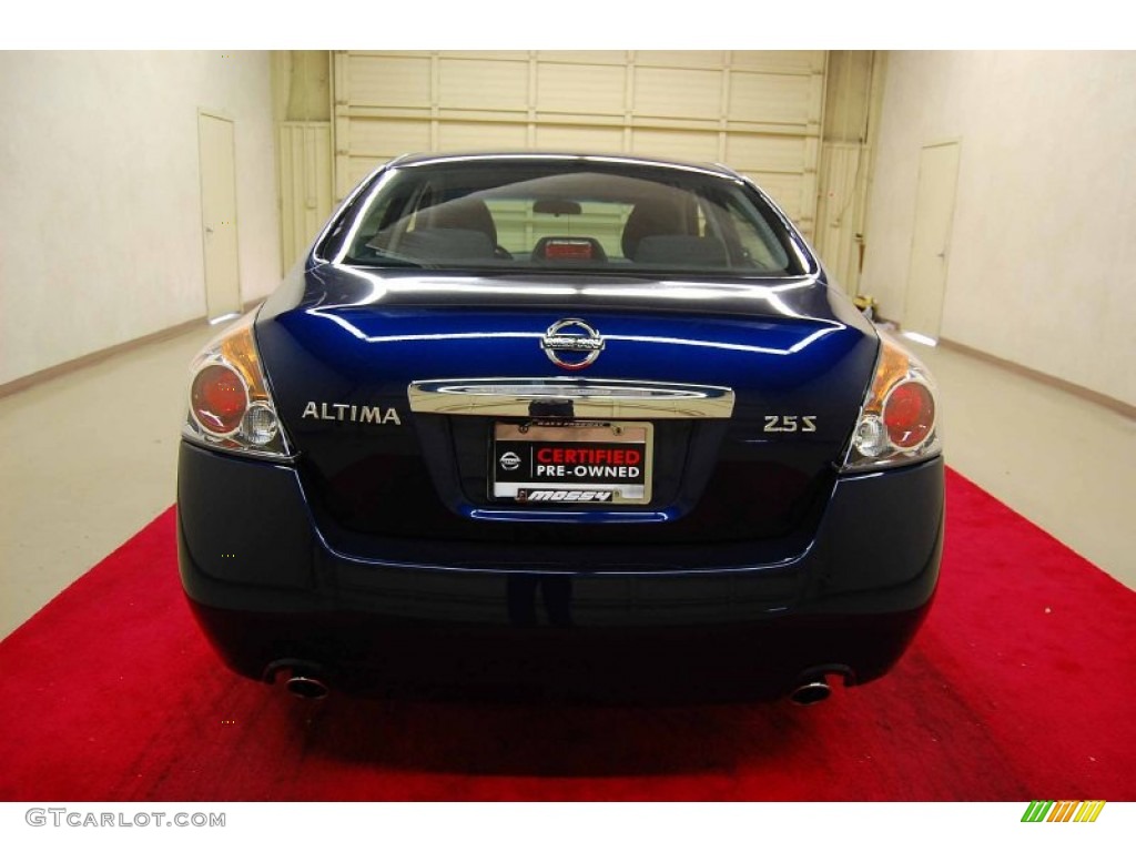 2010 Altima 2.5 S - Navy Blue / Charcoal photo #5