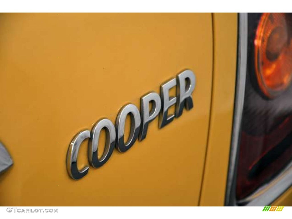 2008 Cooper Hardtop - Mellow Yellow / Grey/Black photo #7